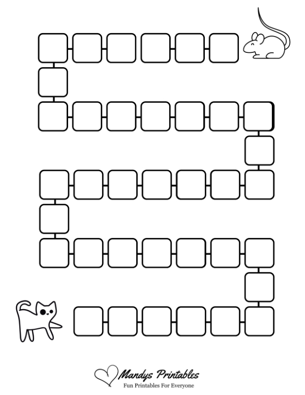 game board templates to print