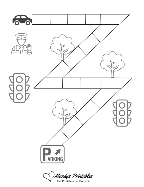 printable game board templates