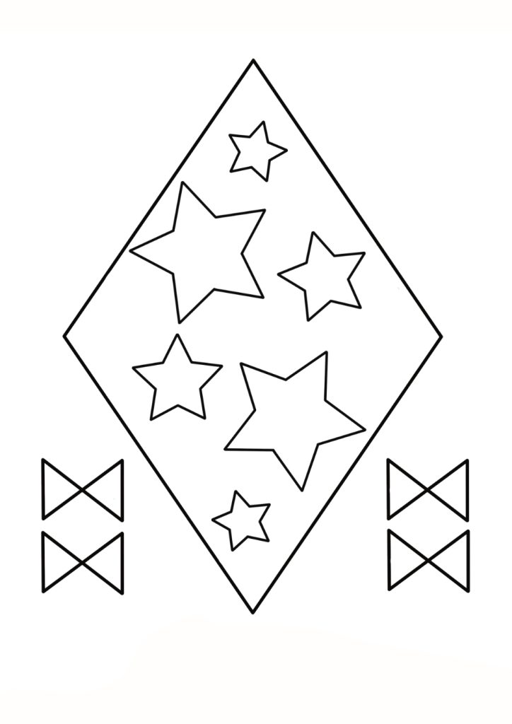 kite template printable