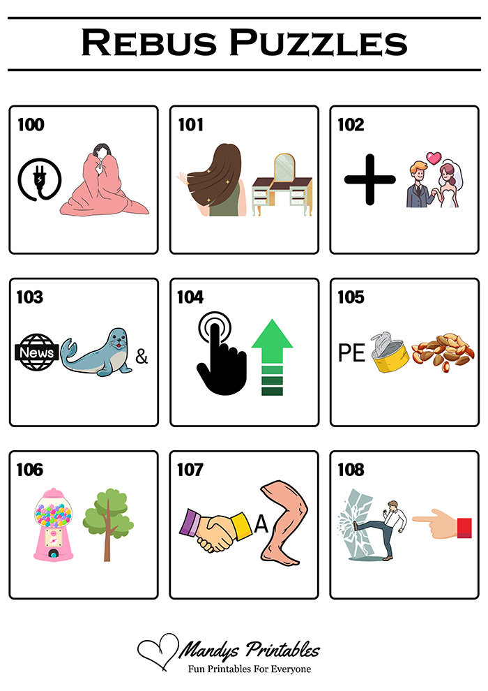 free printable word puzzles