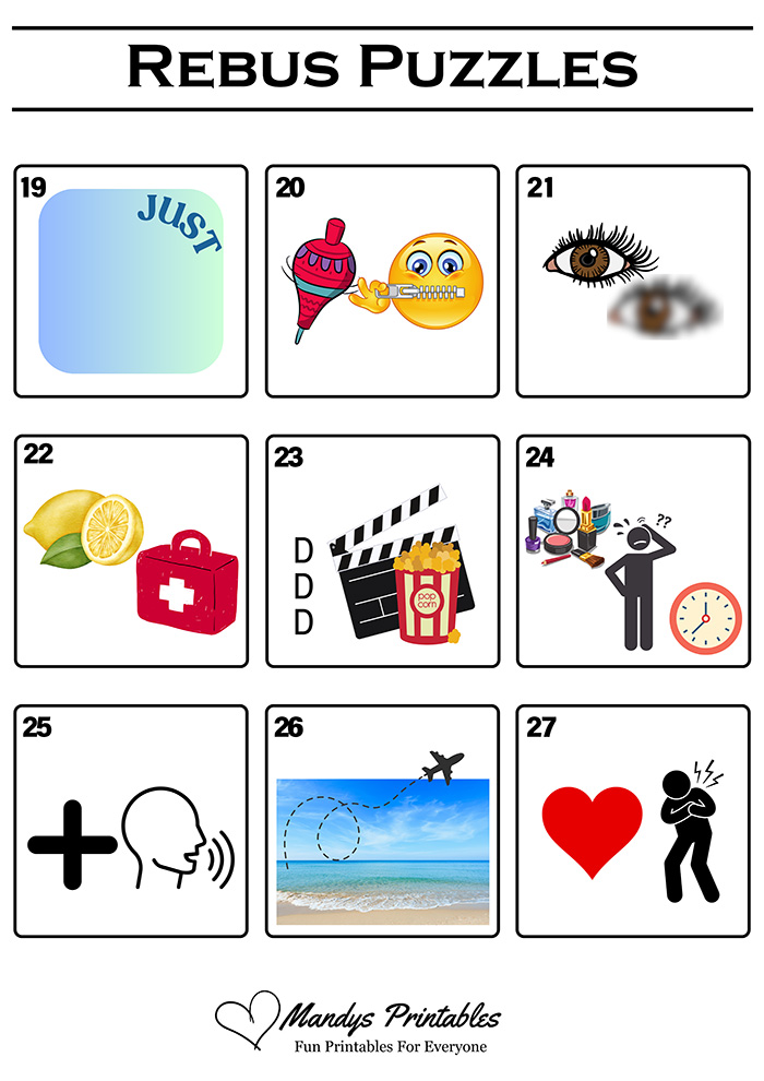 rebus puzzles pictures