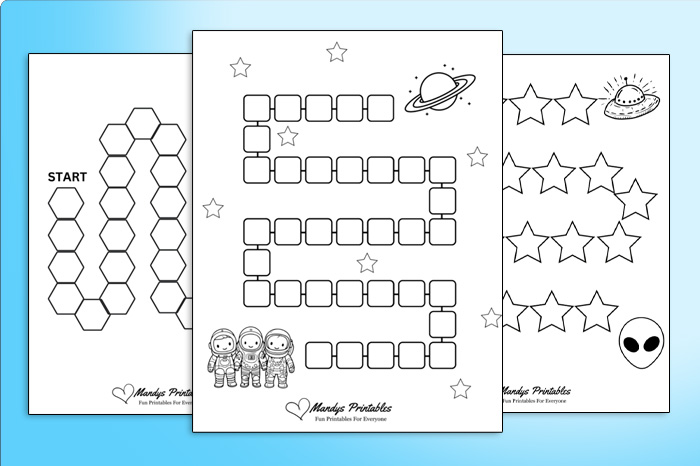 printable board game templates