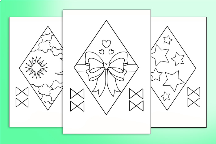 Printable Kite Templates