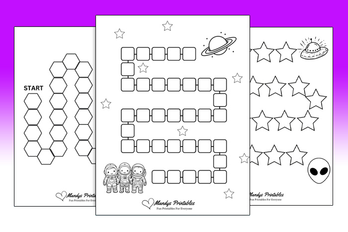 printable board game templates