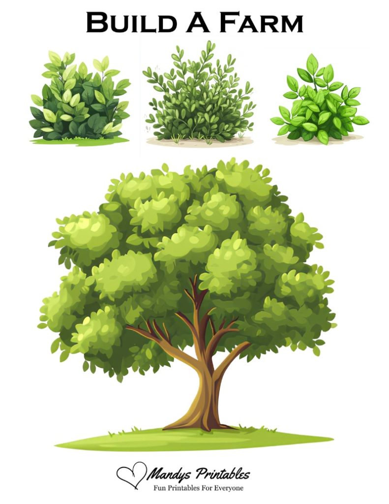 printable trees