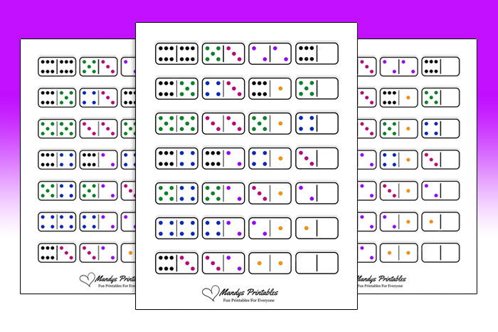 Free Printable Dominos