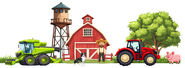 Build A Farm With Our Printable Farm Templates - Mandys Printables