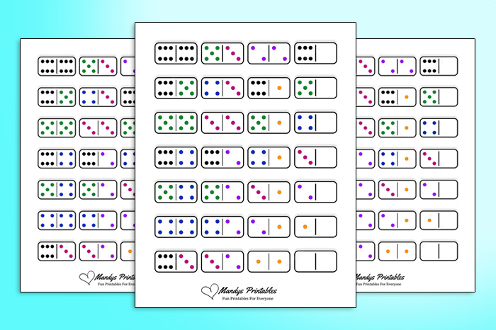 Free Printable Dominos