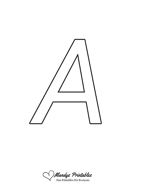 Italic Uppercase Bubble Letter A