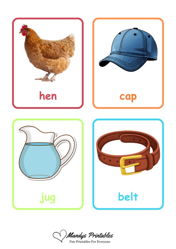 first word flash cards