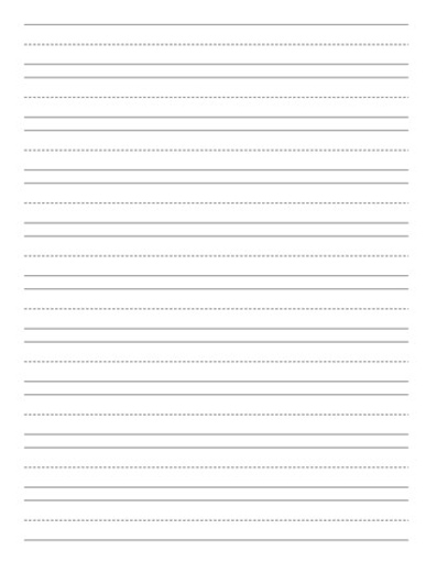 printable handwriting paper