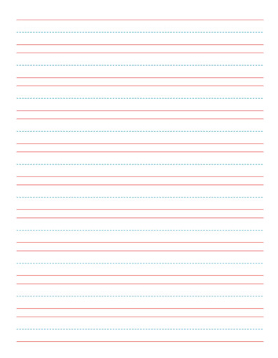 printable handwriting paper