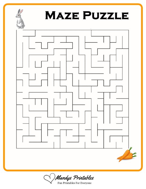 children's maze puzzles