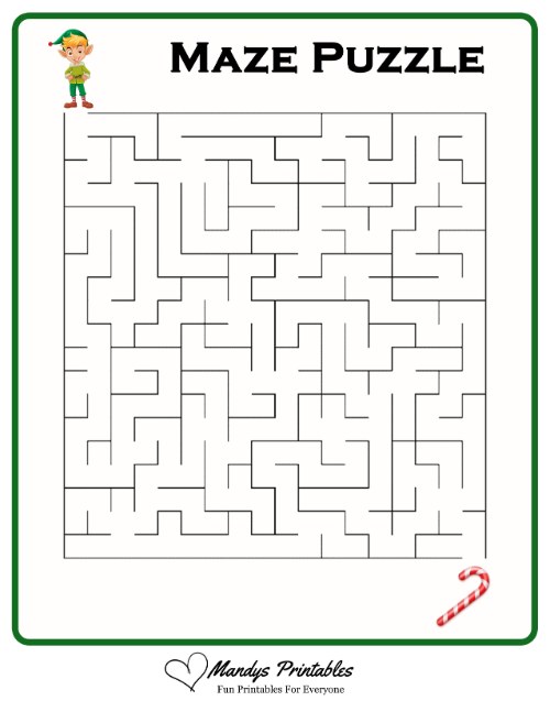 children's maze puzzles