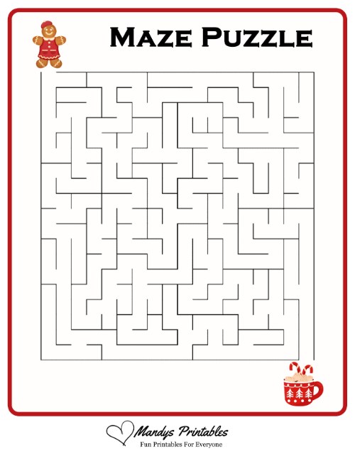 children's maze puzzles