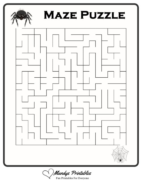 free maze puzzles