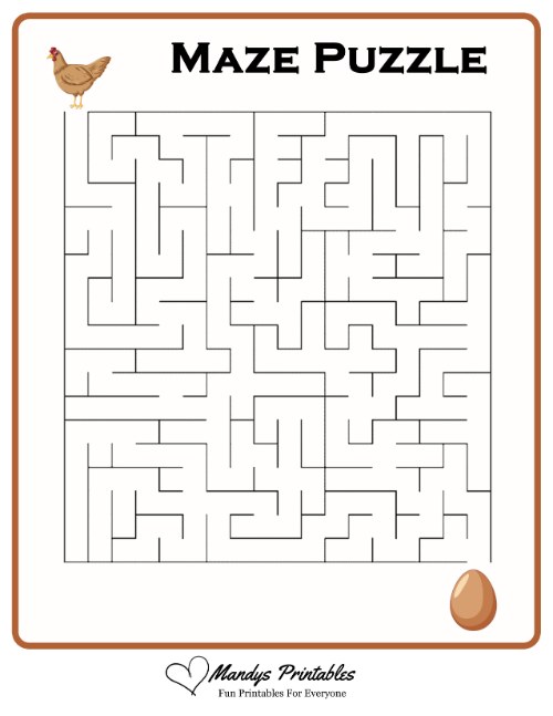 children's maze puzzles