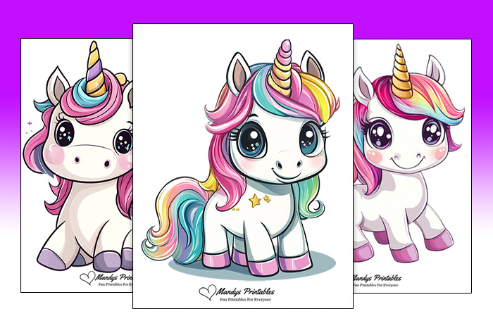 free unicorn clipart