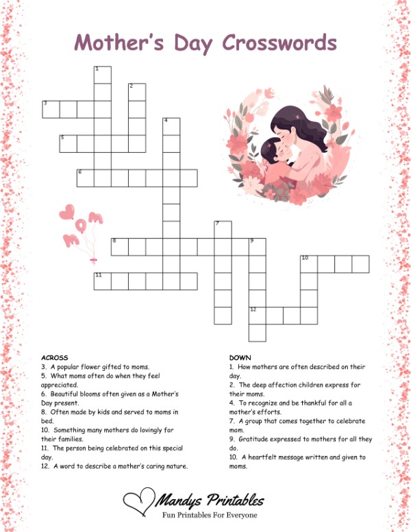 free crossword puzzles for kids