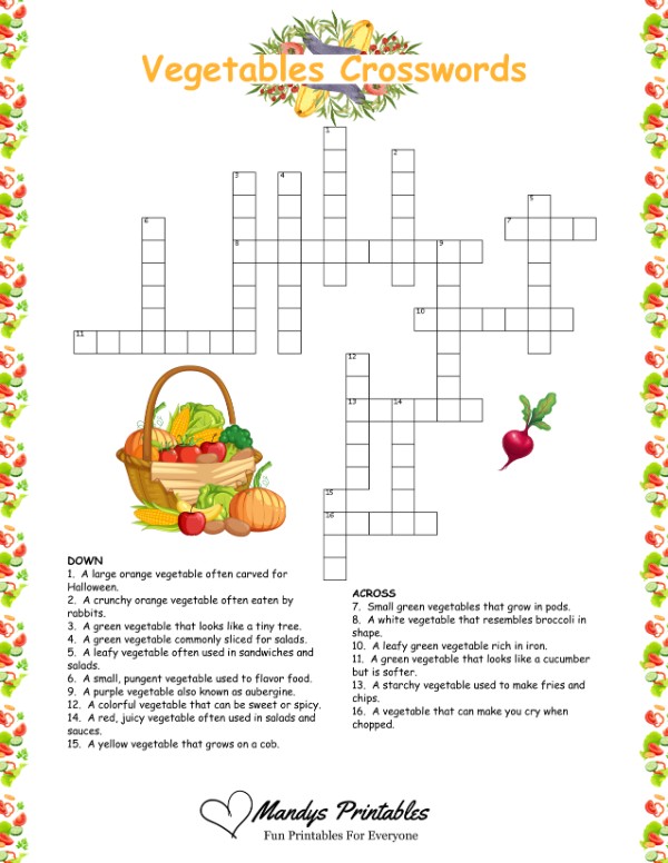 crossword puzzles printable pdf