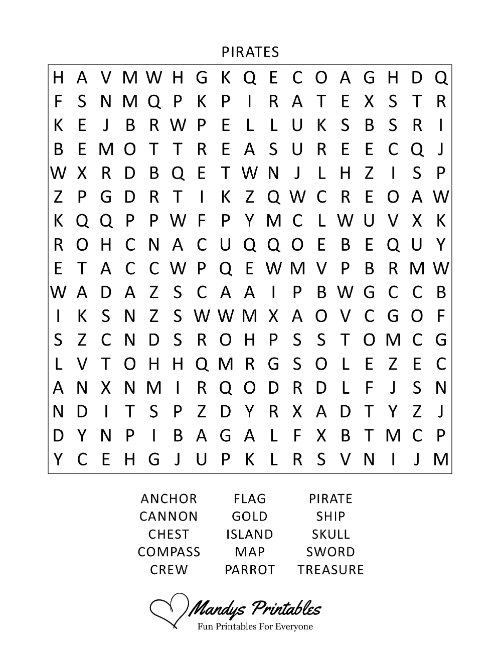 free printable wordsearch for adults