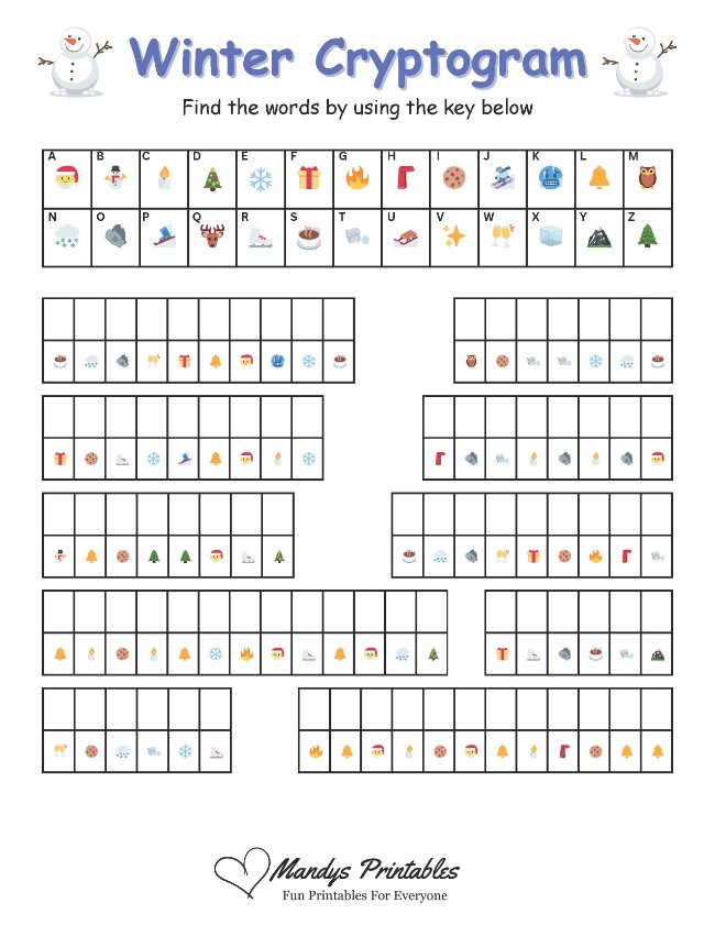 Cryptograms Puzzles