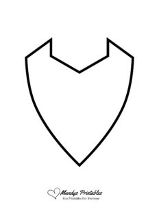 30 Printable Blank Shield Templates