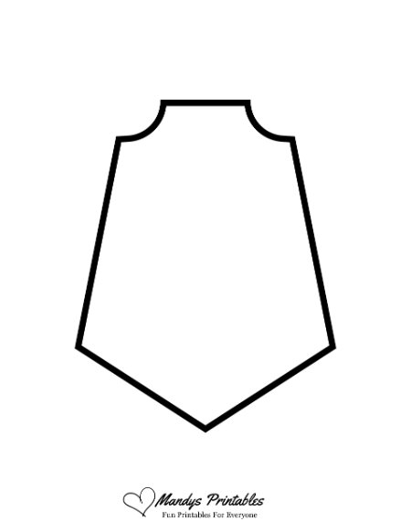 printable shield template