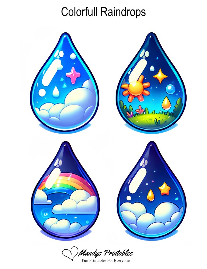 raindrop clipart