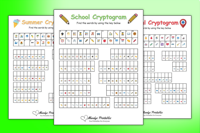 Free Printable Cryptograms Puzzles