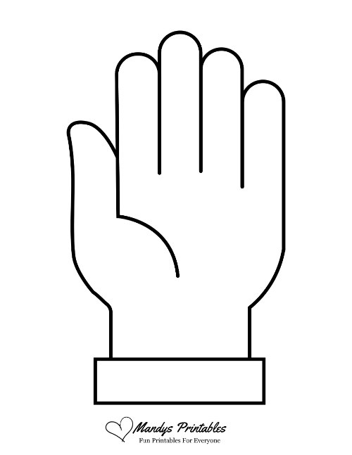 a black and white hand with a finger pointing up