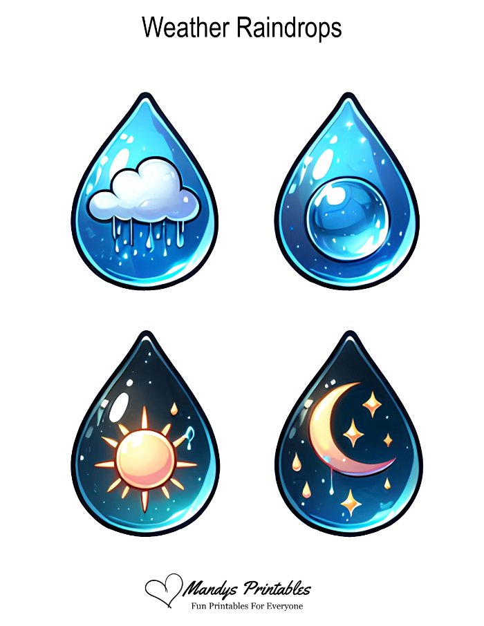 raindrop clipart