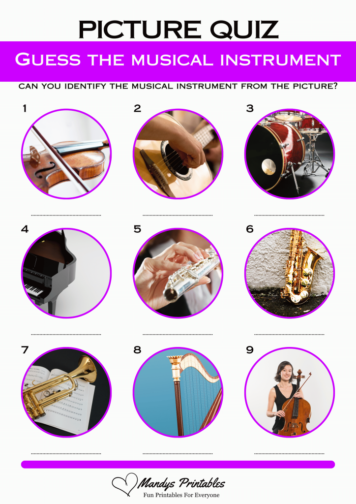 guess the sea musical instrument quiz