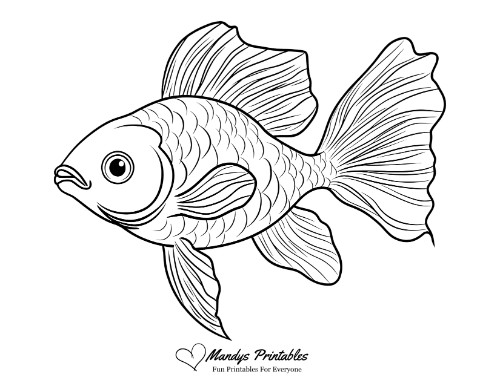 fish pictures to print free