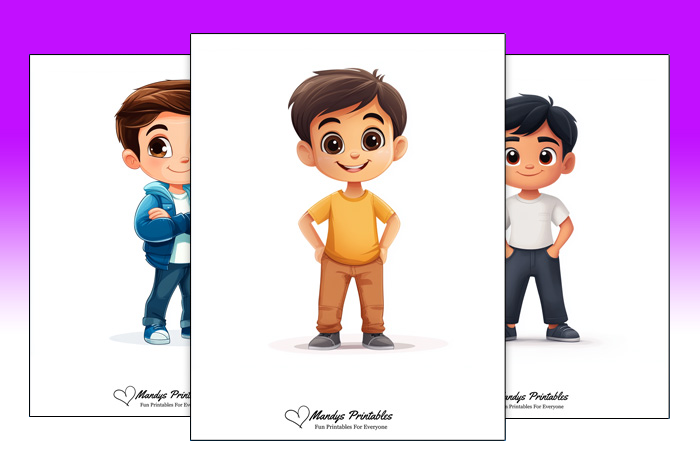 Free boy clipart images