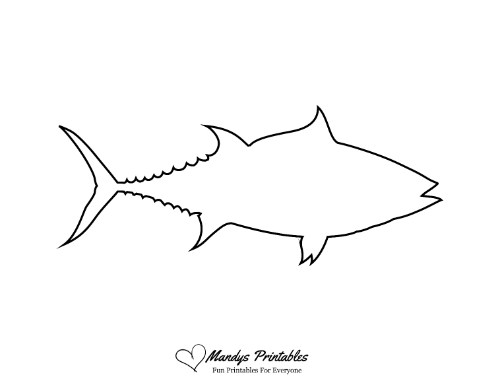 simple fish outline