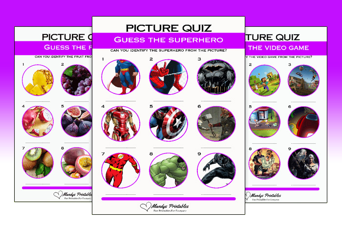 guess the picture quiz