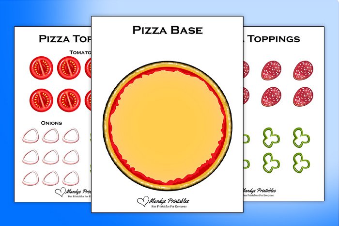 printable pizza toppings