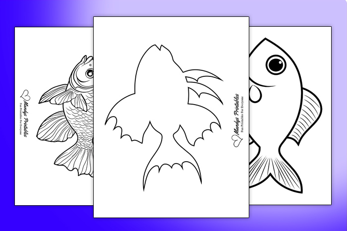 Fish Outline Templates