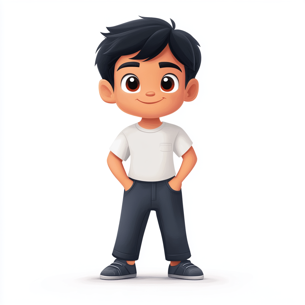 boy smiling clipart
