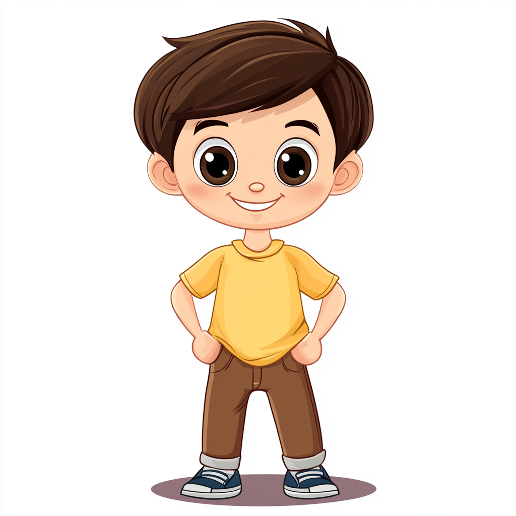 boy smiling clipart