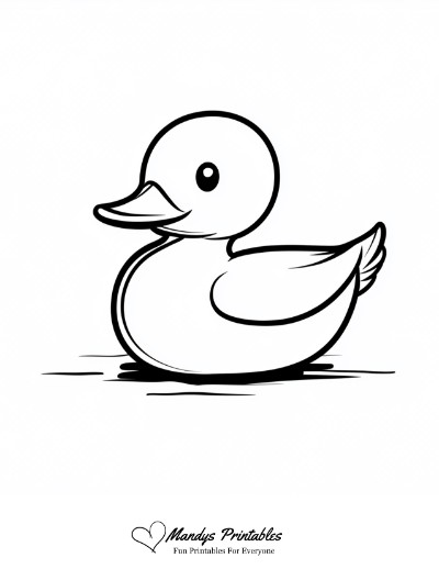 rubber duck drawing