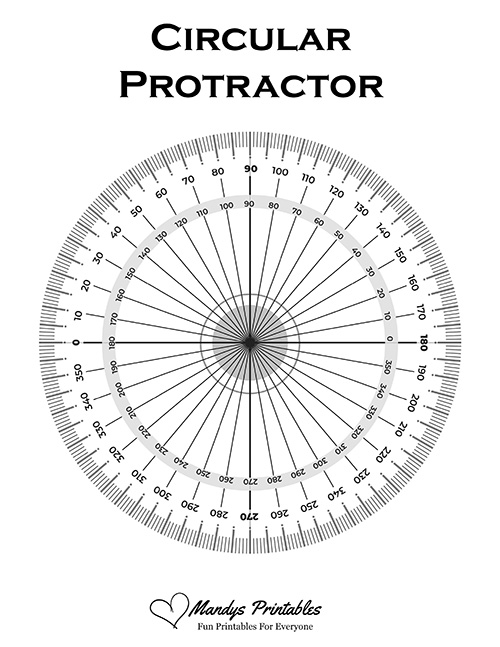 circular protractor