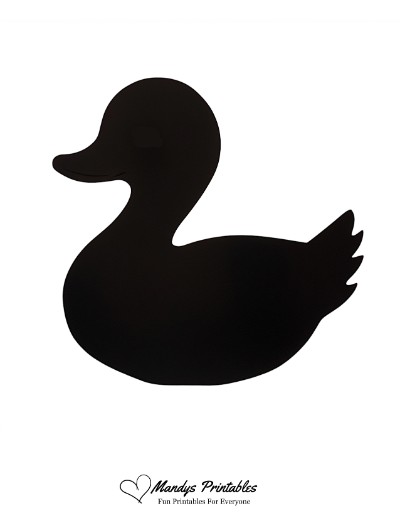 ducky silhouette