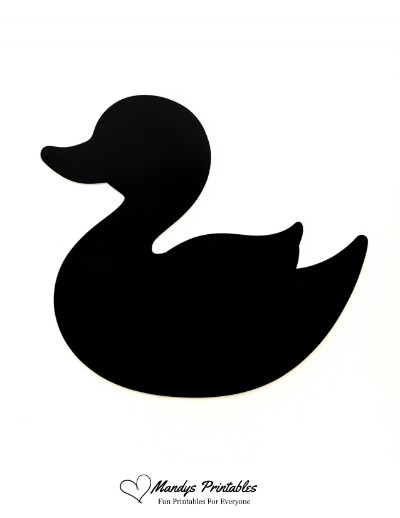 ducky silhouette