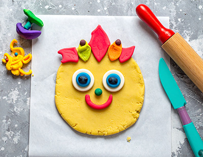 playdough face