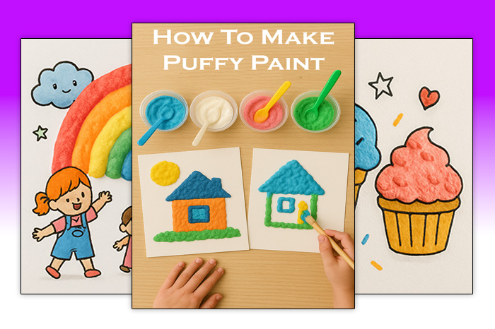 How to Make Puffy Paint at Home