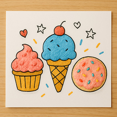 puffy paint ideas