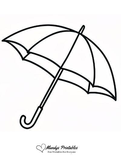 umbrella pattern printable