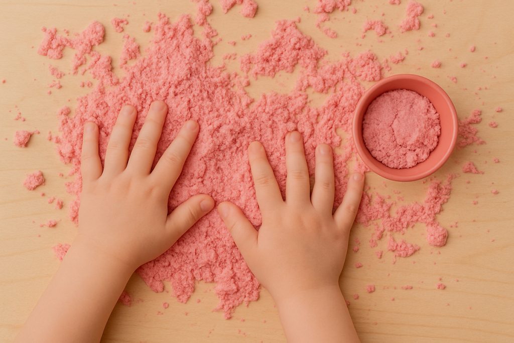 2 ingredient moon sand